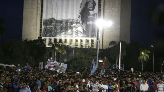 ஹவானா புரட்சி சதுக்கத்தில் பேரணி