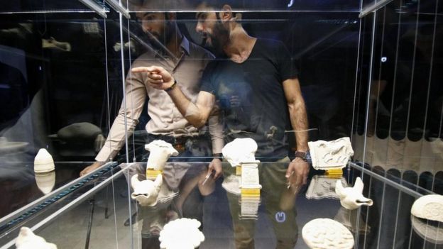 Parte de la exhibiciĂłn