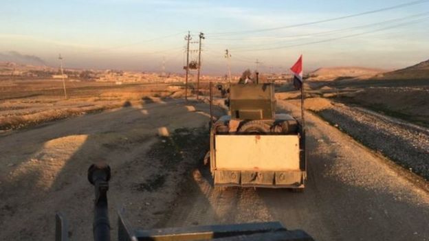 قوات عراقية تتقدم باتجاه المناطق الغربية من الموصل