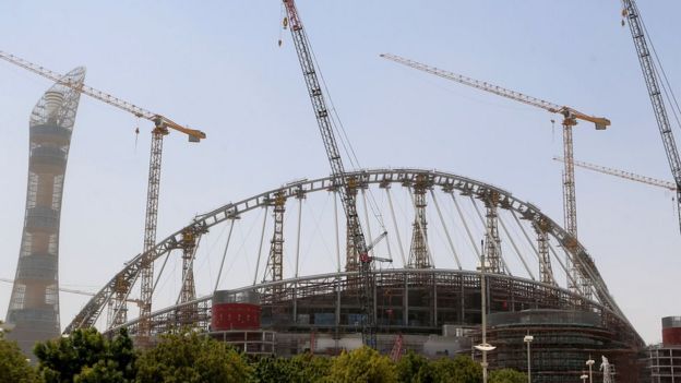 The Khalifa stadium, pictured in 2016