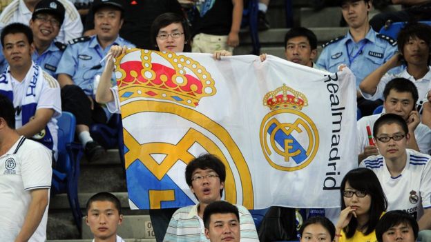 Chinese fans of Real Madrid