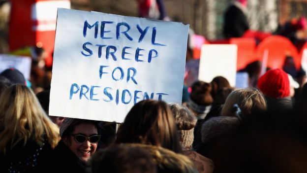 Marcha de Mujeres en Londres, enero de 2017