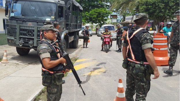 Fuerzas de seguridad brasileñas