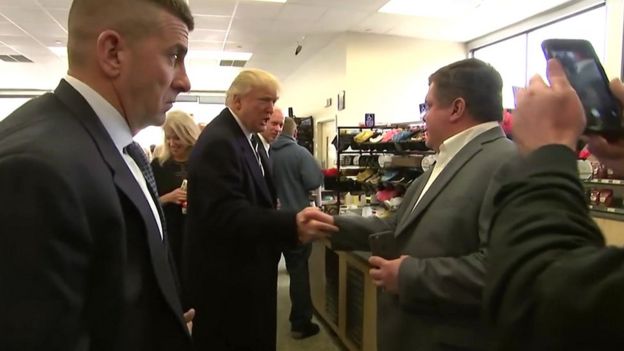 Trump meets a Teamster