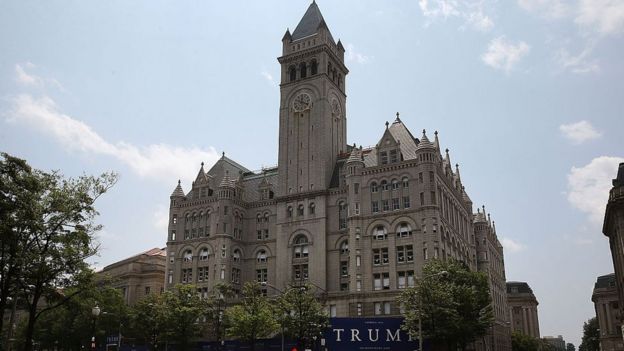 O Old Post Office Pavilion, em Washington