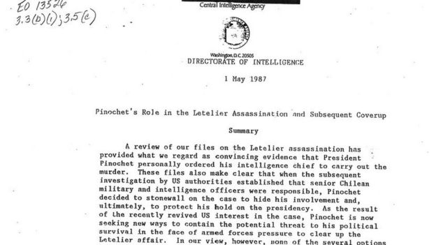 Documento de la CIA
