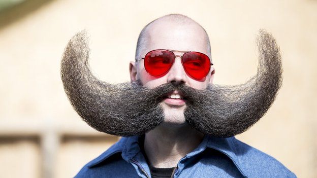 take a look at this moustache that looks like tusks