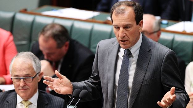 Mal Brough speaks in parliament