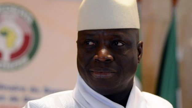President Yahya Jammeh of Gambia