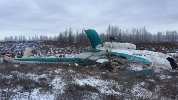 Crashed helicopter half buried in a field ..... truenewsblog.com