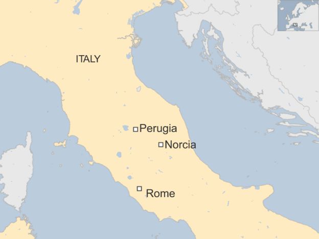 Italy map