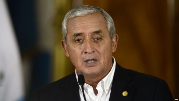 Guatemalan President Otto Perez Molina (file photo) - _85148215_perezafp