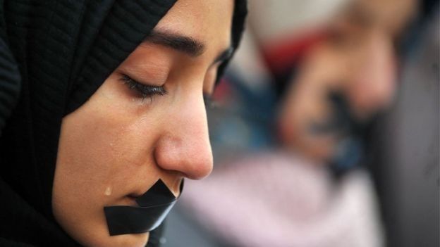 متظاهرة في مدينة سراييفو