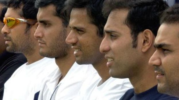 சுழல்பந்துவீச்சை திறம்பட சமாளித்த சச்சின், கங்குலி, டிராவிட், லக்ஷ்மன் மற்றும் சேவாக்