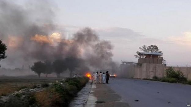 Car bomb in Khost province (12 July 2015)