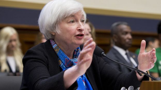 Fed chair Janet Yellen