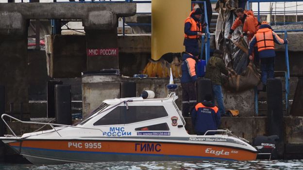 ரஷ்யா விமான விபத்து : முதற்கட்டமாக 10 பயணிகளில் உடல் கண்டெடுக்கப்பட்டது