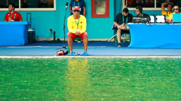 Lifeguard at the Rio Olympics