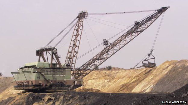 Anglo American's New Vaal coal mine in South Africa