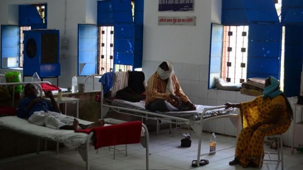 Afrika'da hastane ve hastalar