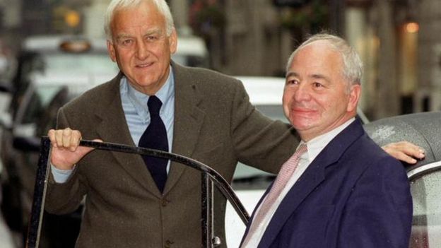 John Thaw and Colin Dexter