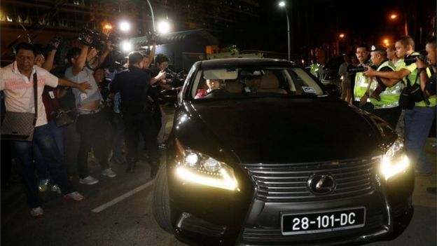 朝鮮使館人員周三曾前往停放金正男遺體的吉隆坡中央醫院