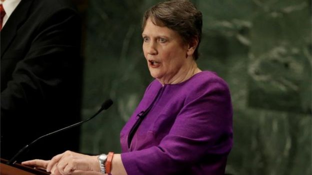 Helen Clark.