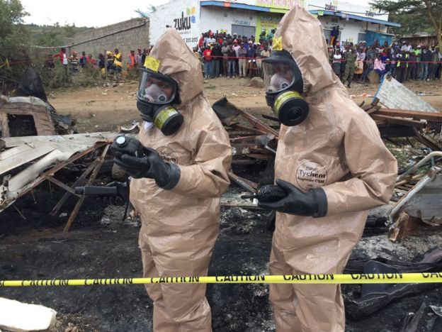 Ajali hiyo ilitokea karibu na mji wa Naivasha