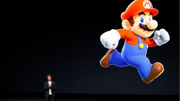 Super Mario Bros en la presentación del iPhone 7.