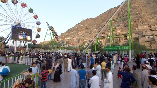 Fairground in Kabul