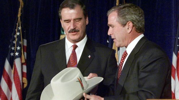 La empatía inicial entre Fox y George W. Bush terminó enfriándose por diferencias en torno a la guerra de Irak.
