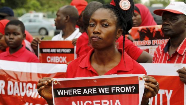 Bring Back Our Girls campaigners rally in Nigeria