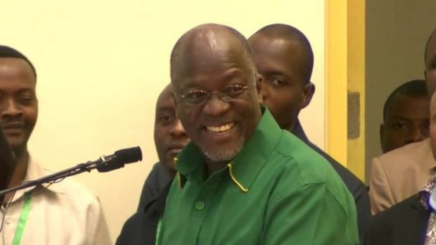 Rais John Pombe Magufuli wa Tanzania