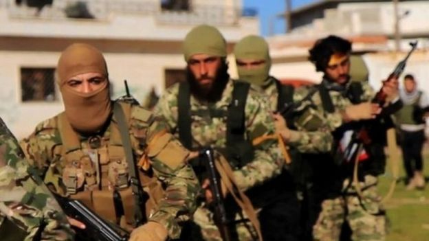 Nusra Front fighters