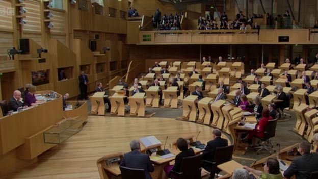 Holyrood chamber