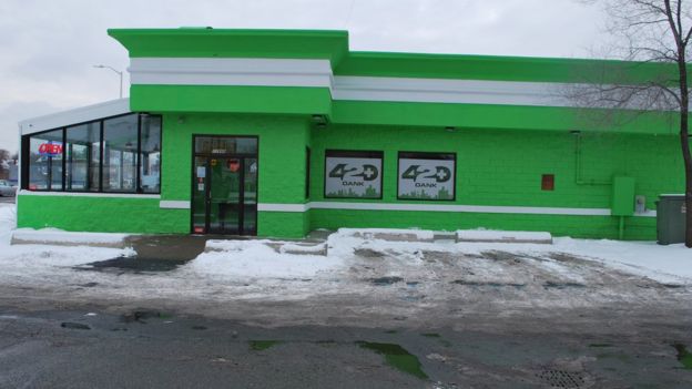 Exterior of 420 Dank