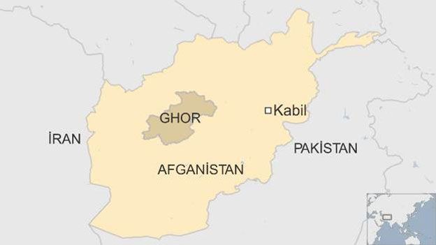 Afganistan harita