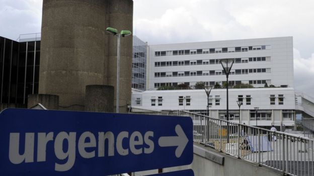 Hospital in Rennes, France (file photo)