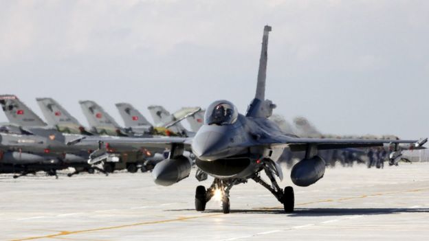Türk f16 uçakları