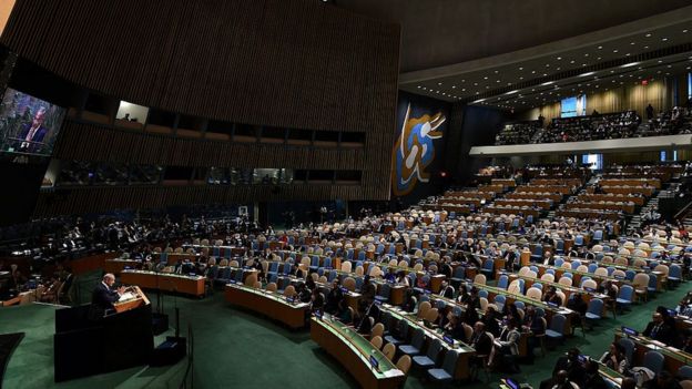 UN General Assembly in New York