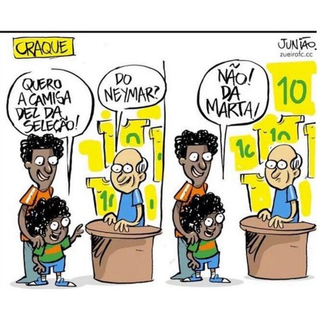 Caricatura de Juniao. 