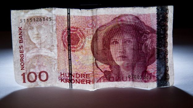 100 coronas noruegas