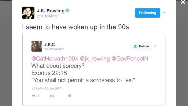 JK Rowling Twitter
