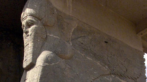 بلدة النمرود التاريخية تقع على مسافة 30 كيلومترا جنوب شرق مدينة الموصل