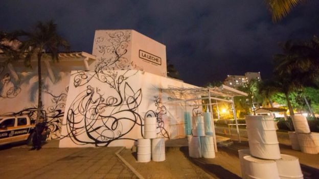 Restaurante La Leche de Puerto Vallarta, donde fue secuestrado el hijo de