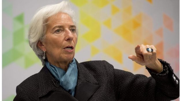 Christine Lagarde, diretora-geral do FMI