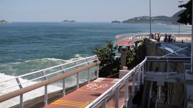 Colapso de una ciclovÃ­a en RÃ­o de Janeiro, el 21 de abril de 2016