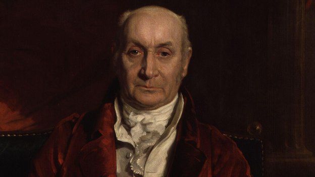 Image caption James Sadler was born in February 1753 to a family who ran a pastry shop in Oxford - _75946100_james_sadler_from_npg
