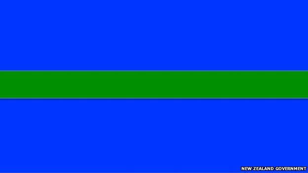 Entry for new New Zealand flag - Blu Green Blu, by Phil Plunkett from Auckland