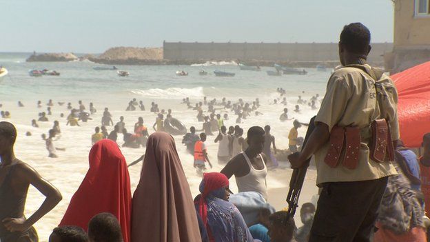 Lido beach, Mogadishu